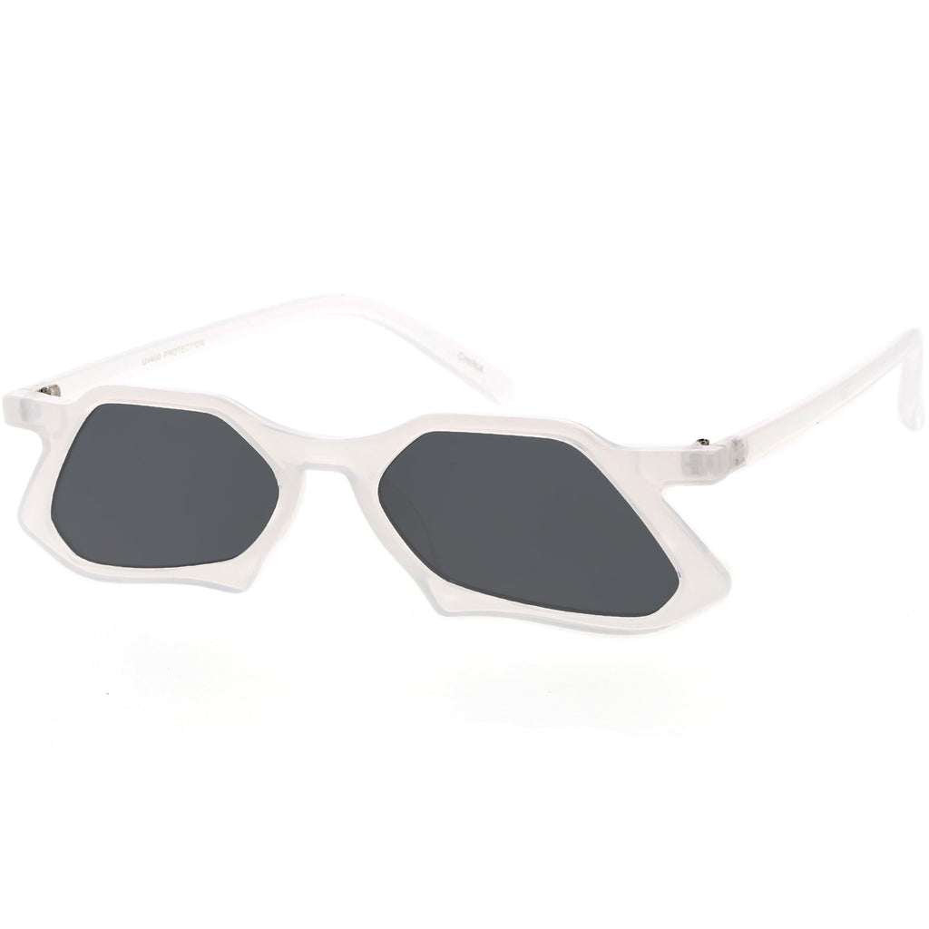 Retro Unique Groovy Geometric High Temple Sunglasses C949