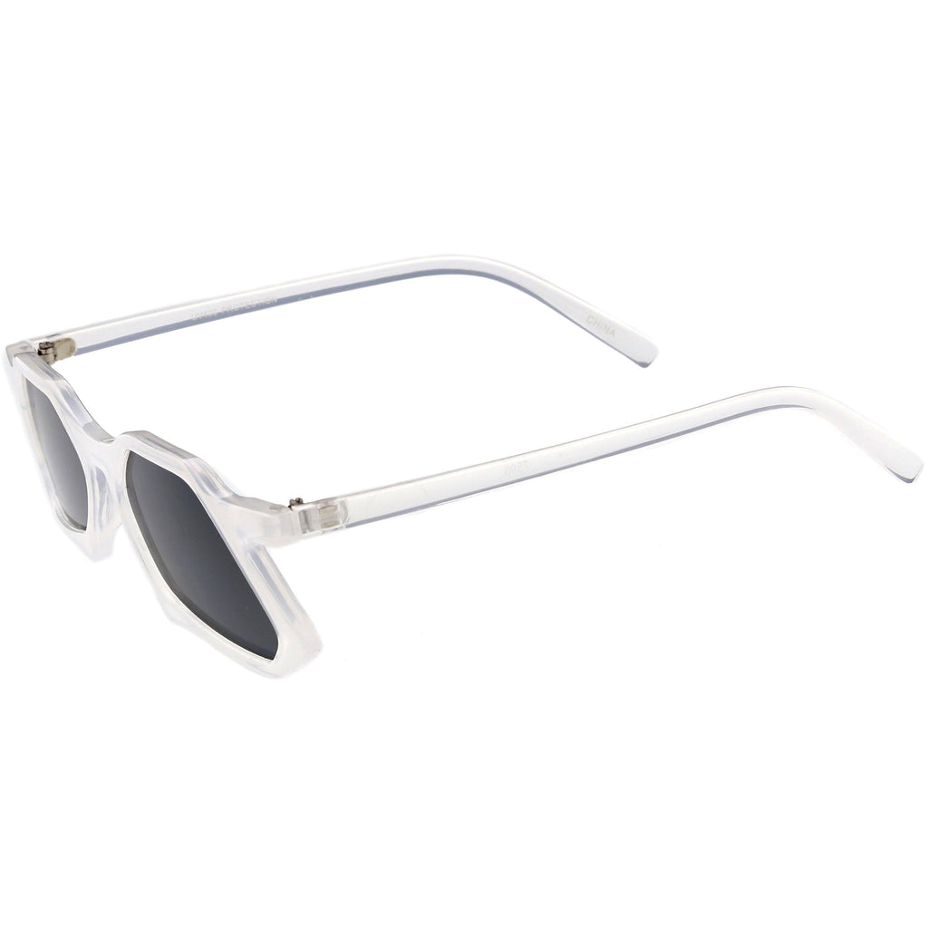 Retro Unique Groovy Geometric High Temple Sunglasses C949