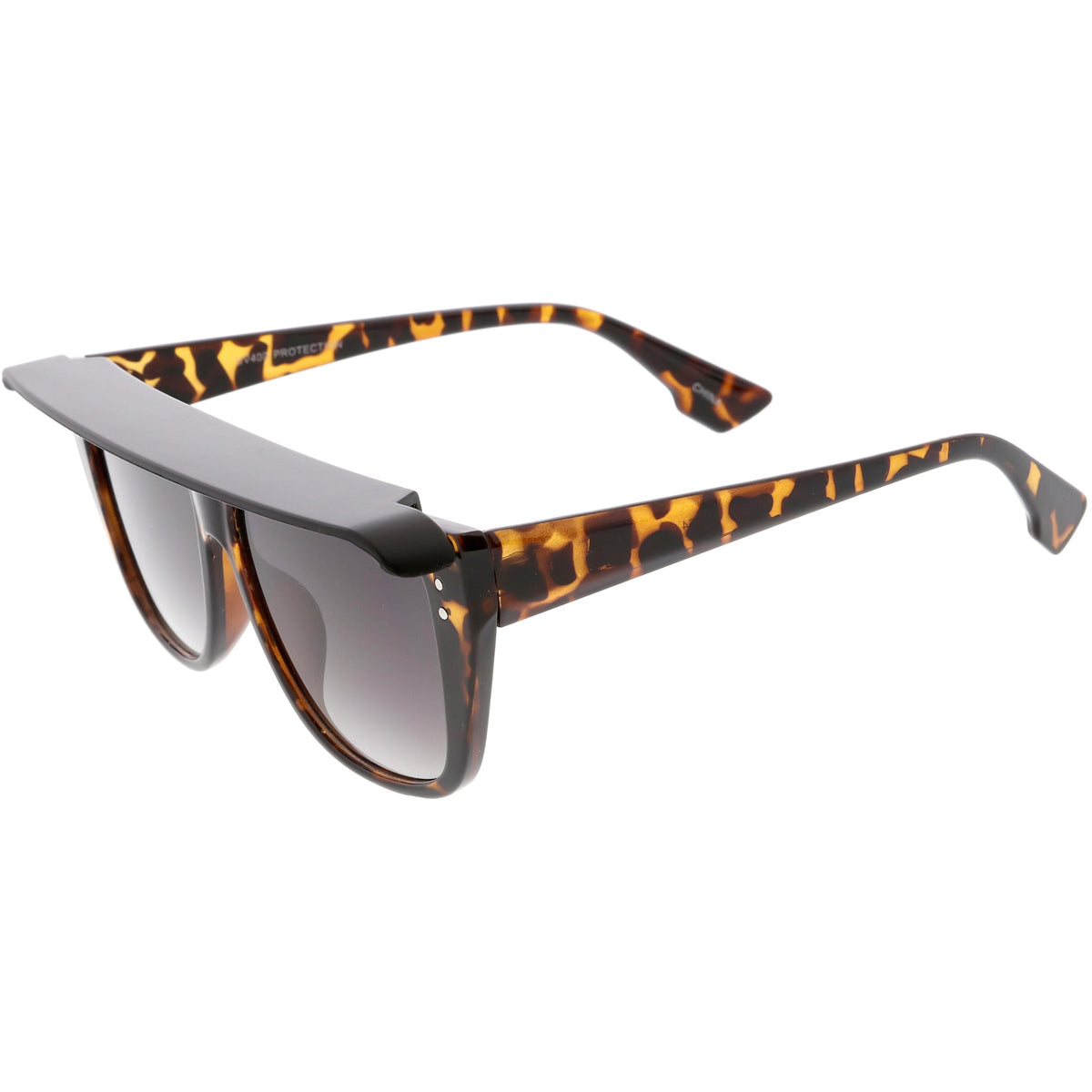Retro 1980's Life Guard Poolside Flat Top Visor Sunglasses C951
