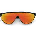 Retro Futuristic Flat Top Mono Shield Blade Sunglasses C953