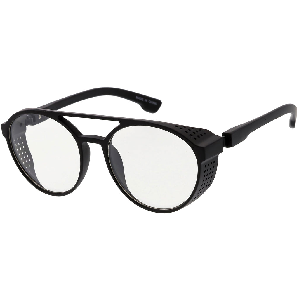 Retro Steampunk Vented Color Tone Lens Goggle Aviator Sunglasses C958
