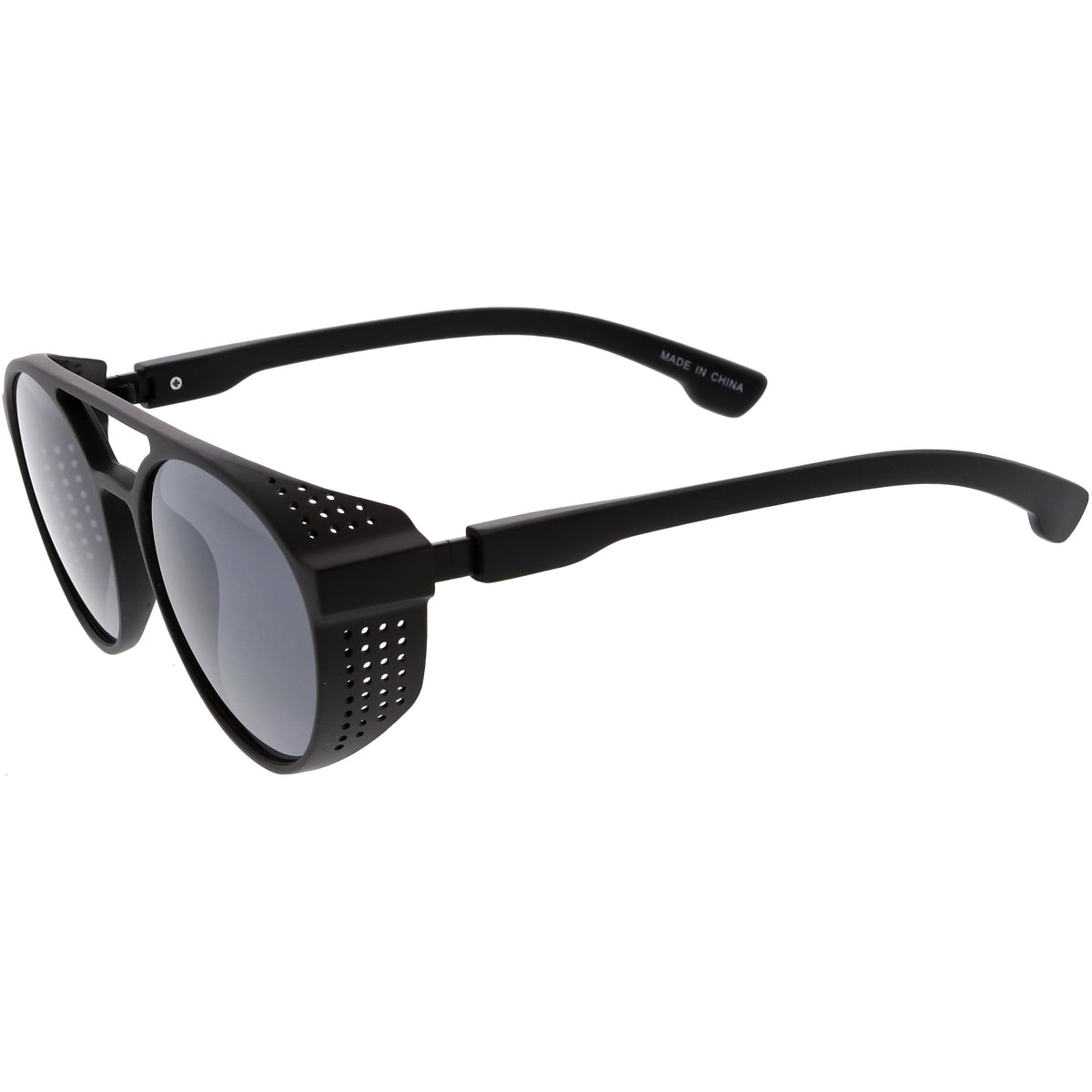 Retro Steampunk Vented Color Tone Lens Goggle Aviator Sunglasses C958