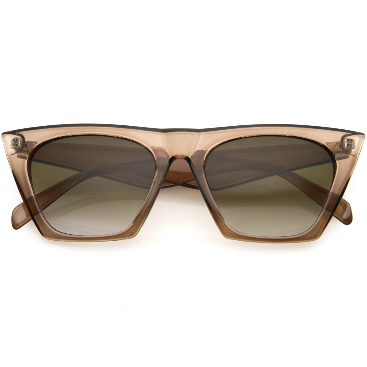 Women's Retro Modern Flat Top Cat Eye Sunglasses C976