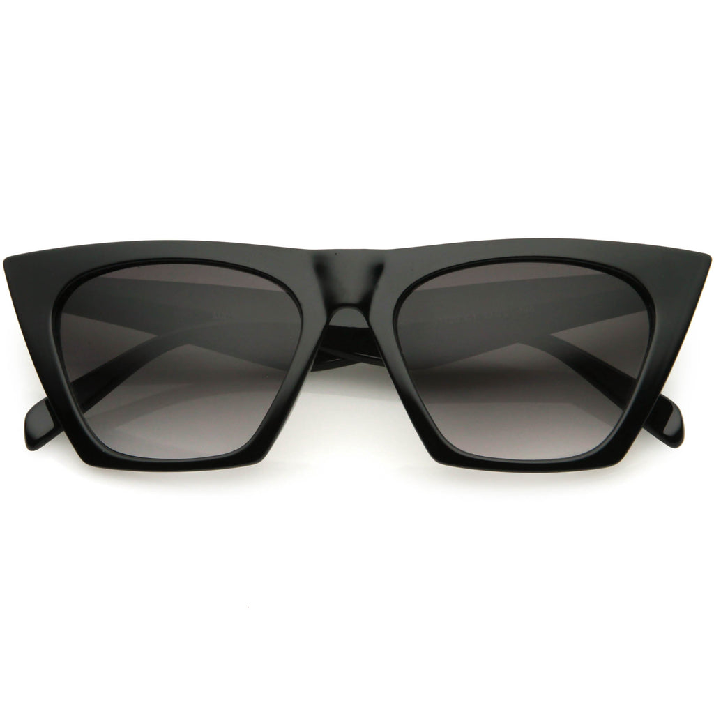 Women's Retro Modern Flat Top Cat Eye Sunglasses C976