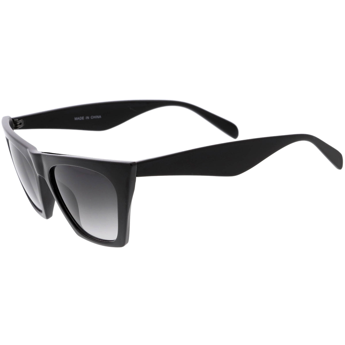 Women's Retro Modern Flat Top Cat Eye Sunglasses C976