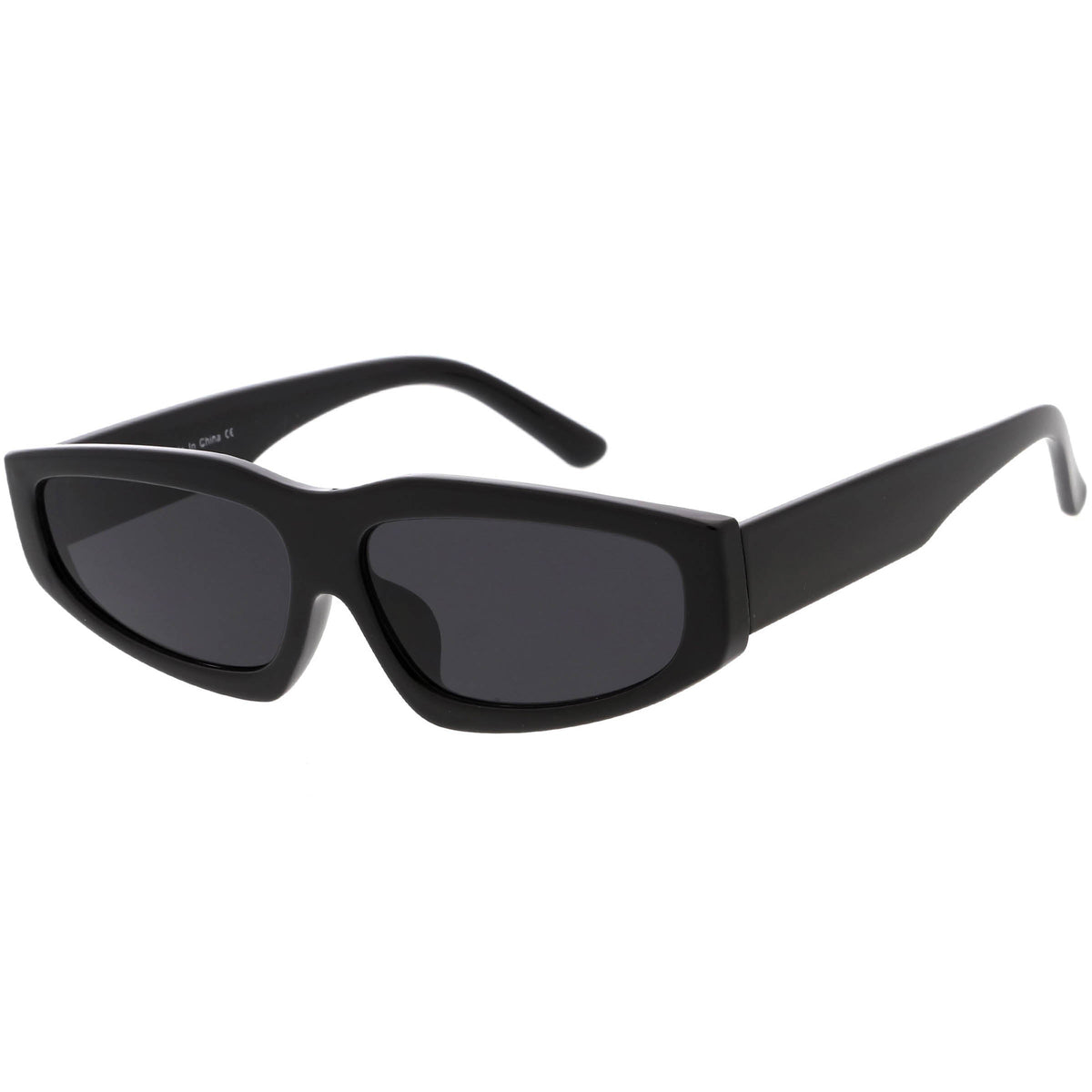 Retro Fashion 90s Style Thick Frame Plastic Rectangle Sunglasses C979