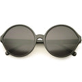 Women's Oversize Retro Disco Round Circle Translucent Sunglasses C984