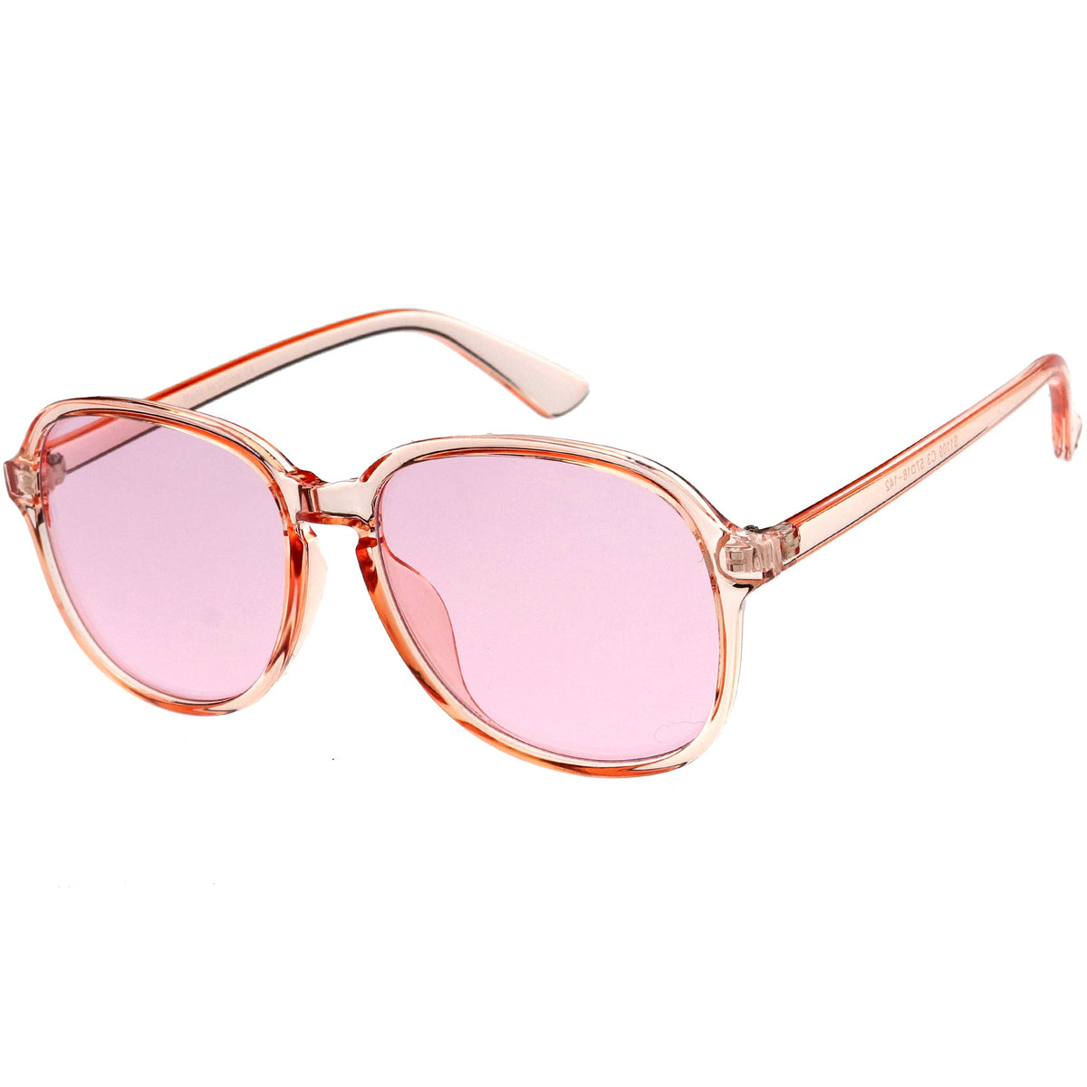 Retro Fab 70s Disco Era Keyhole Nose Classic Round Sunglasses D017