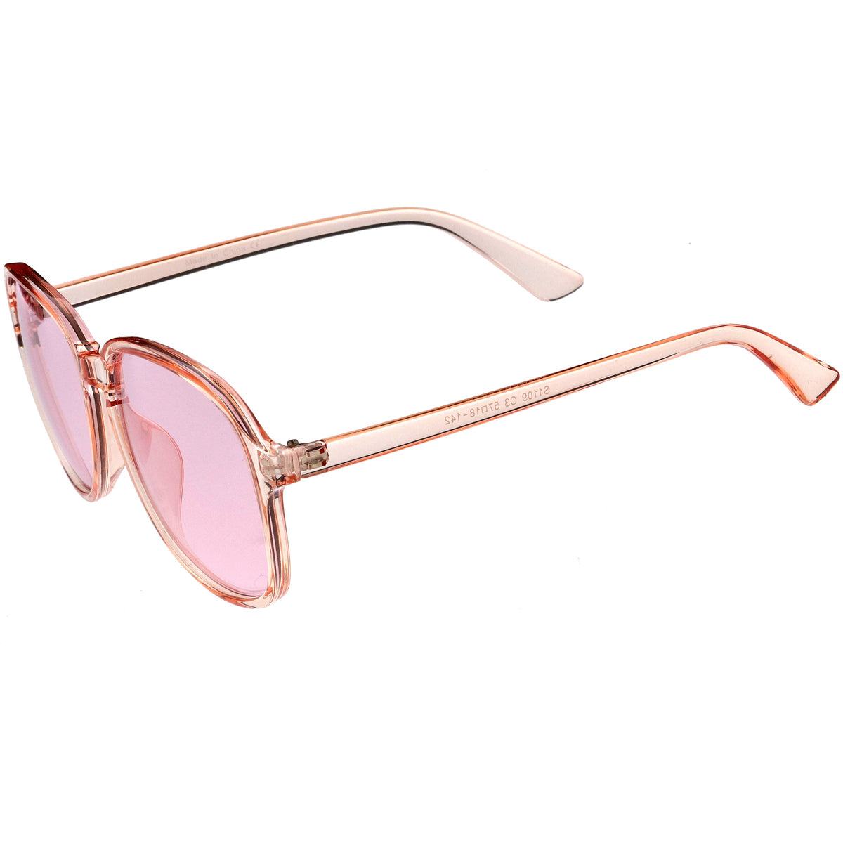 Retro Fab 70s Disco Era Keyhole Nose Classic Round Sunglasses D017