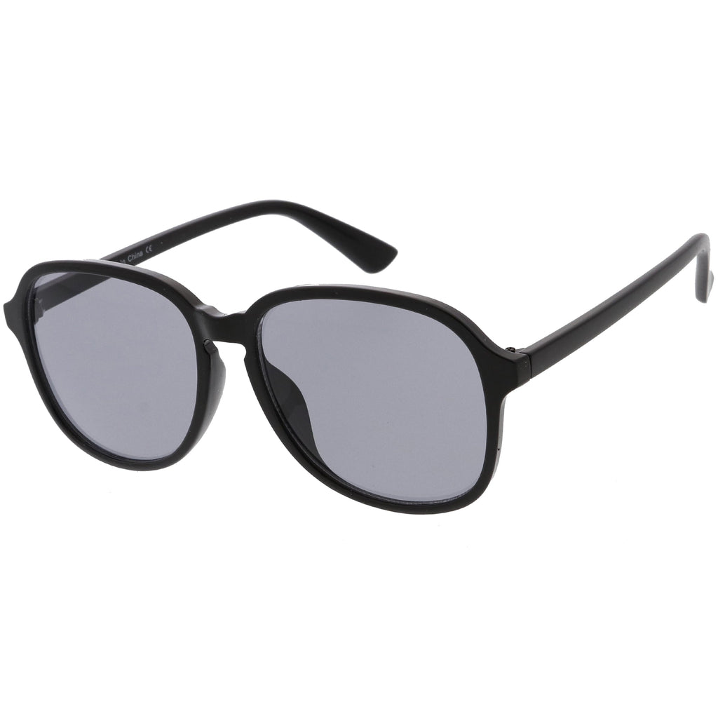 Retro Fab 70s Disco Era Keyhole Nose Classic Round Sunglasses D017