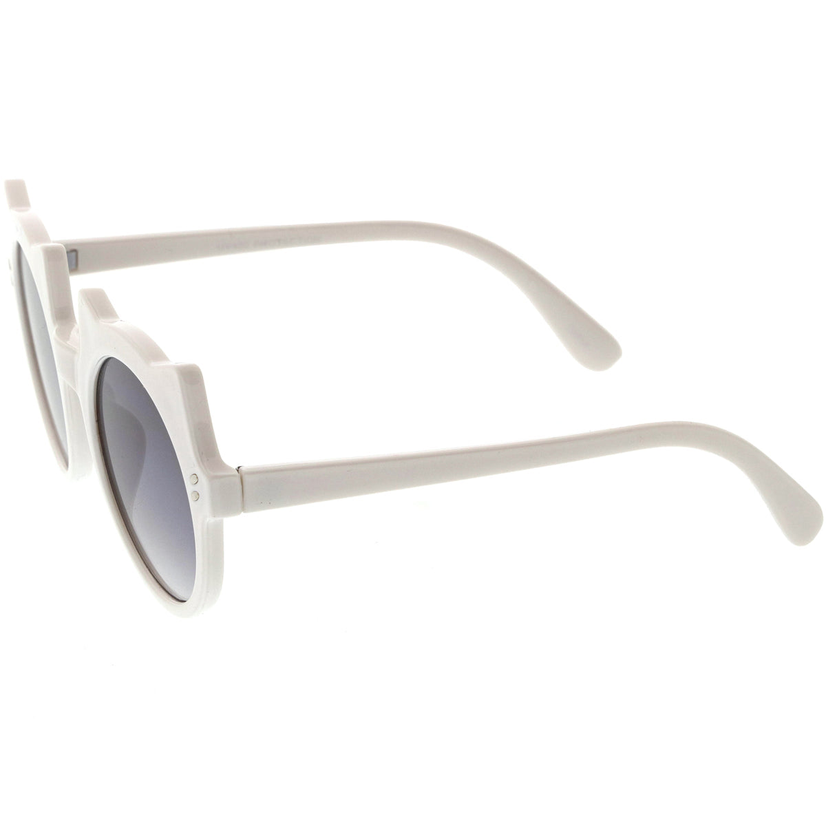 Kids Cat Ears Oversize Round Cat Sunglasses D148