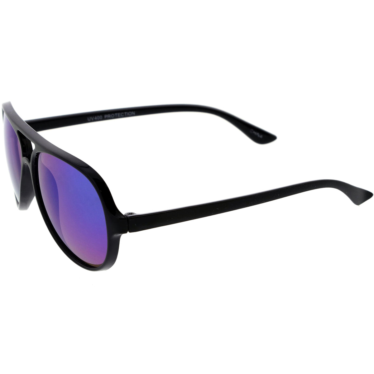 Kids Mirrored Lens Oversize Aviator Sunglasses D185