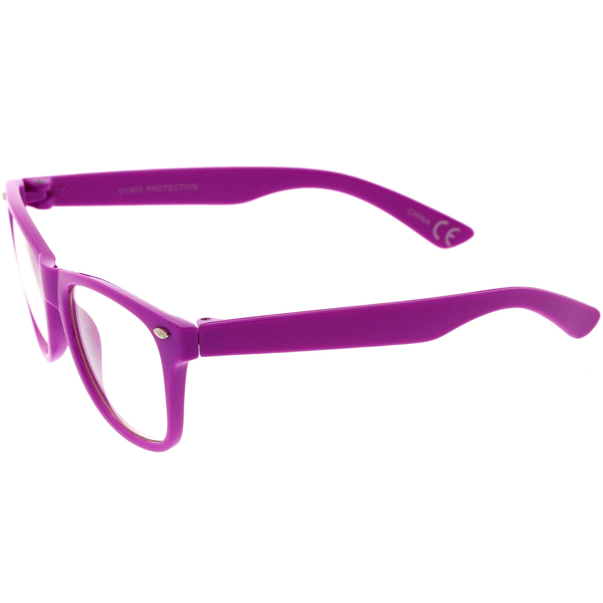 Kids Classic Horn Rimmed Blue Light Glasses D187