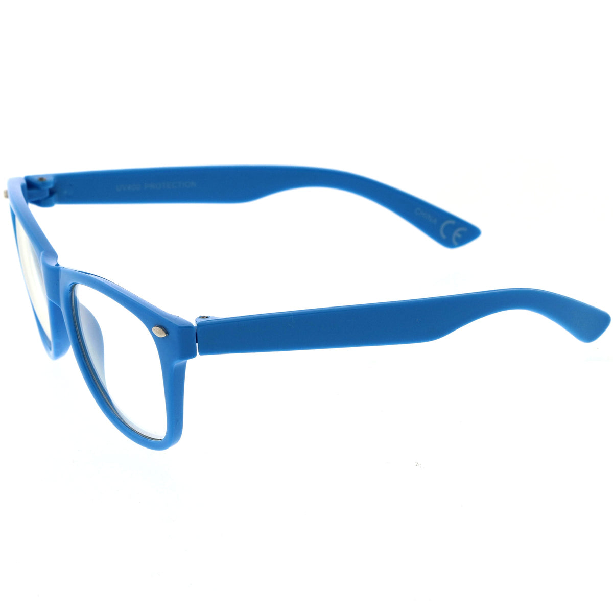 Kids Classic Horn Rimmed Blue Light Glasses D187