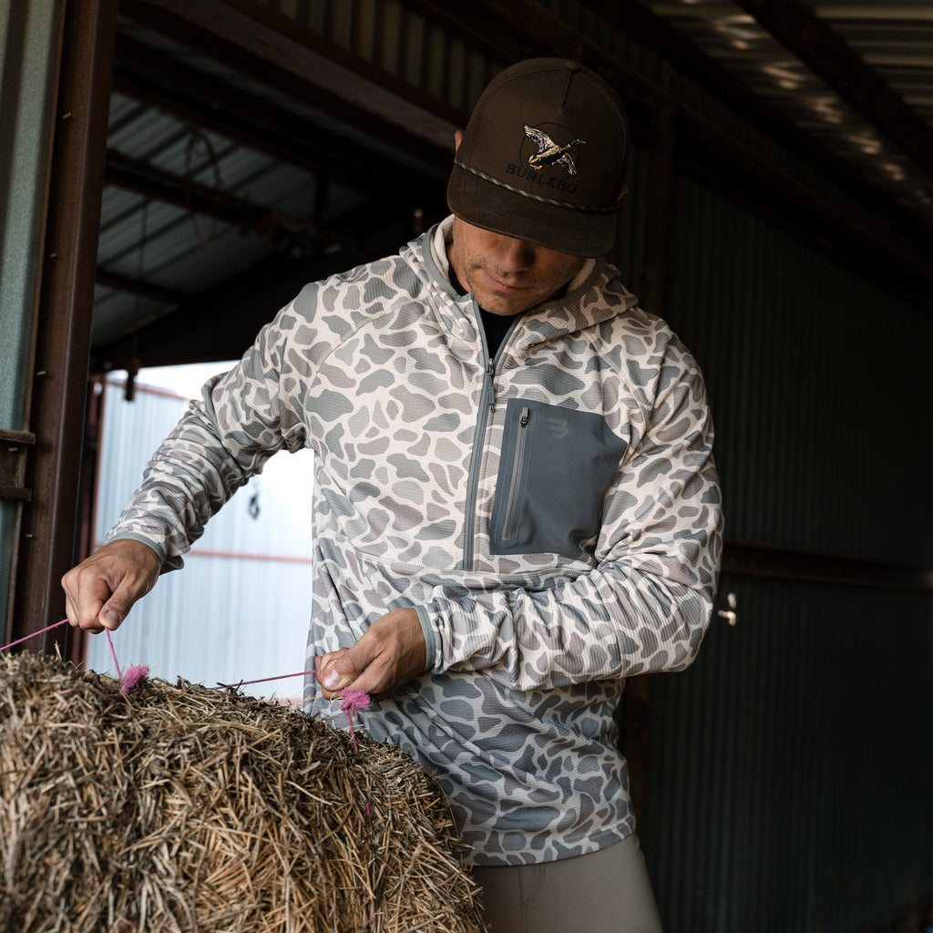 Blaze Tech - Quarter Zip - Classic Deer Camo