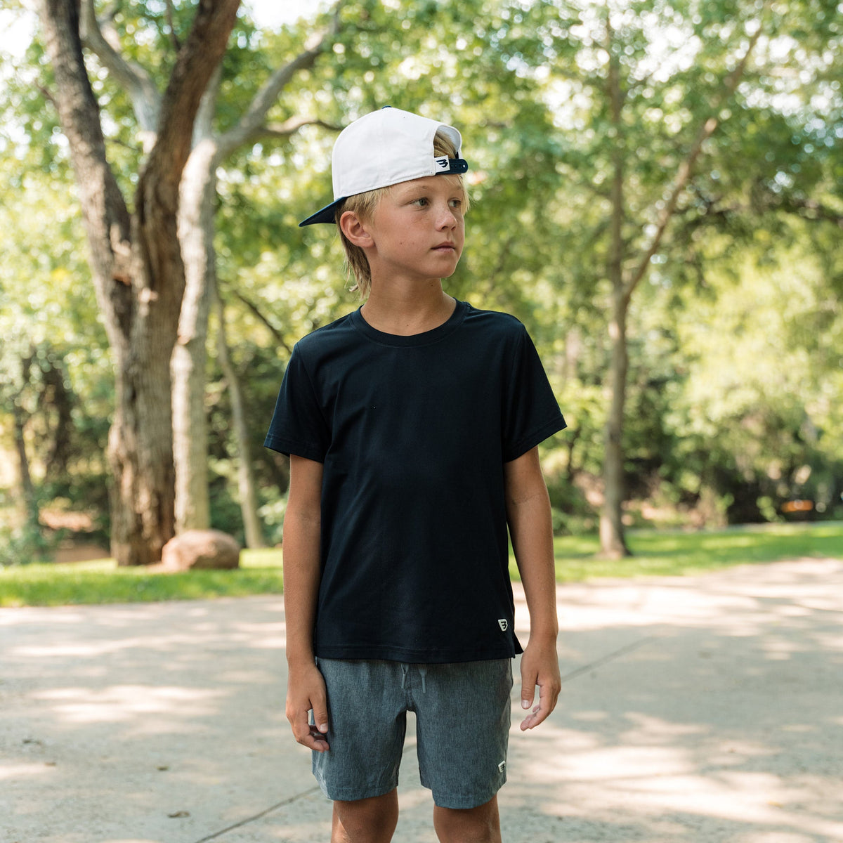 Youth Go To Tee - Black