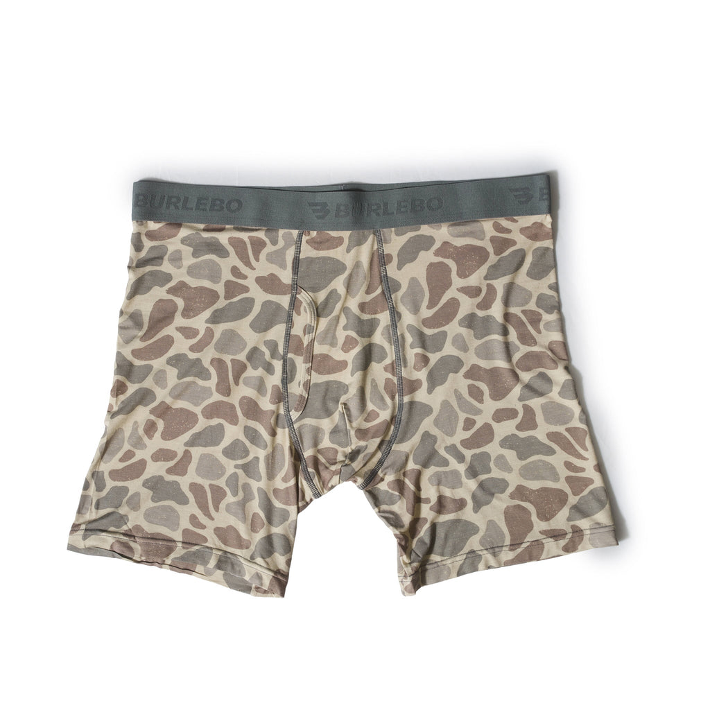 Boxer Briefs - Classic Deer Camo, Digi Camo Navy, Flying Mallards Green