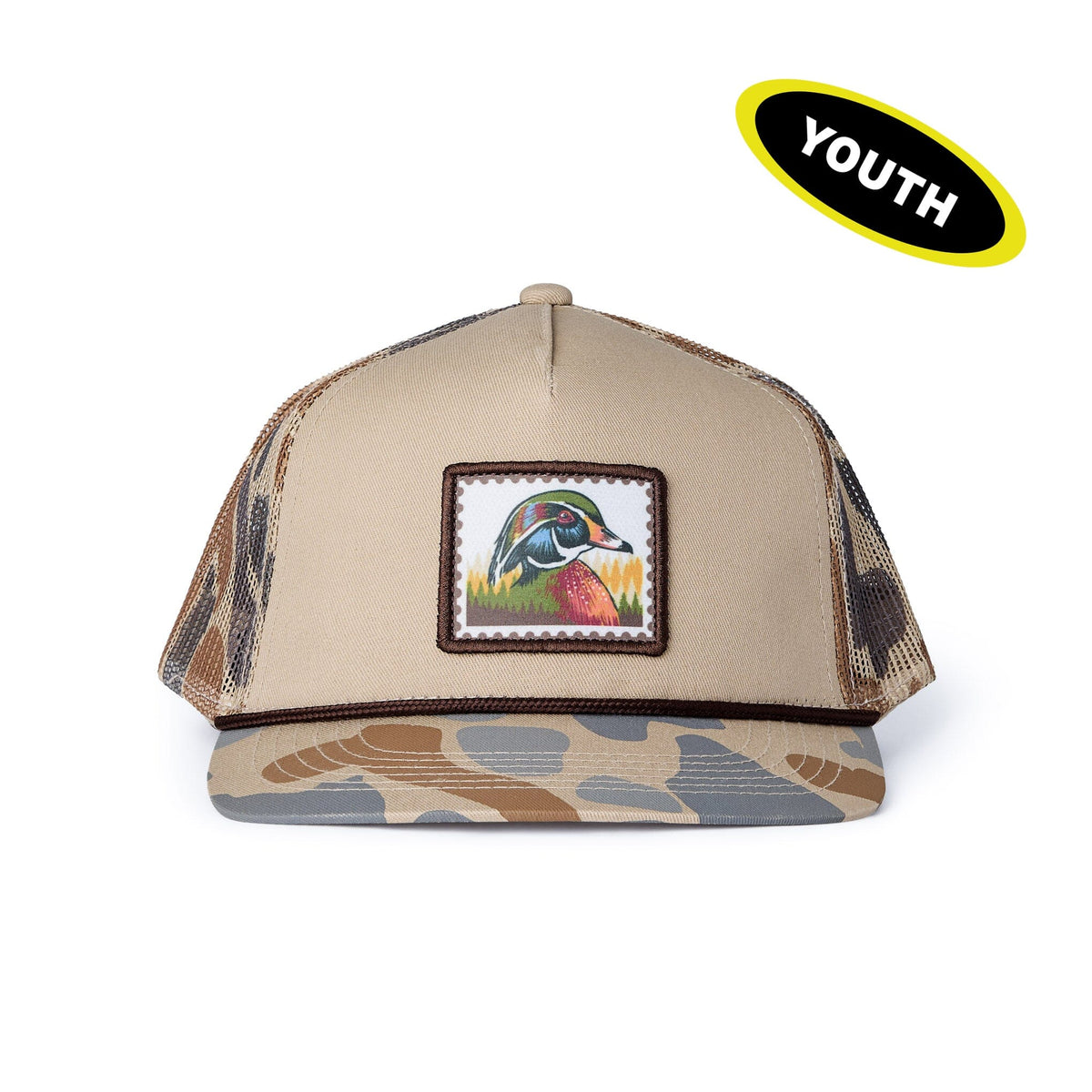 Youth Cap - Wood Duck Stamp - Camo