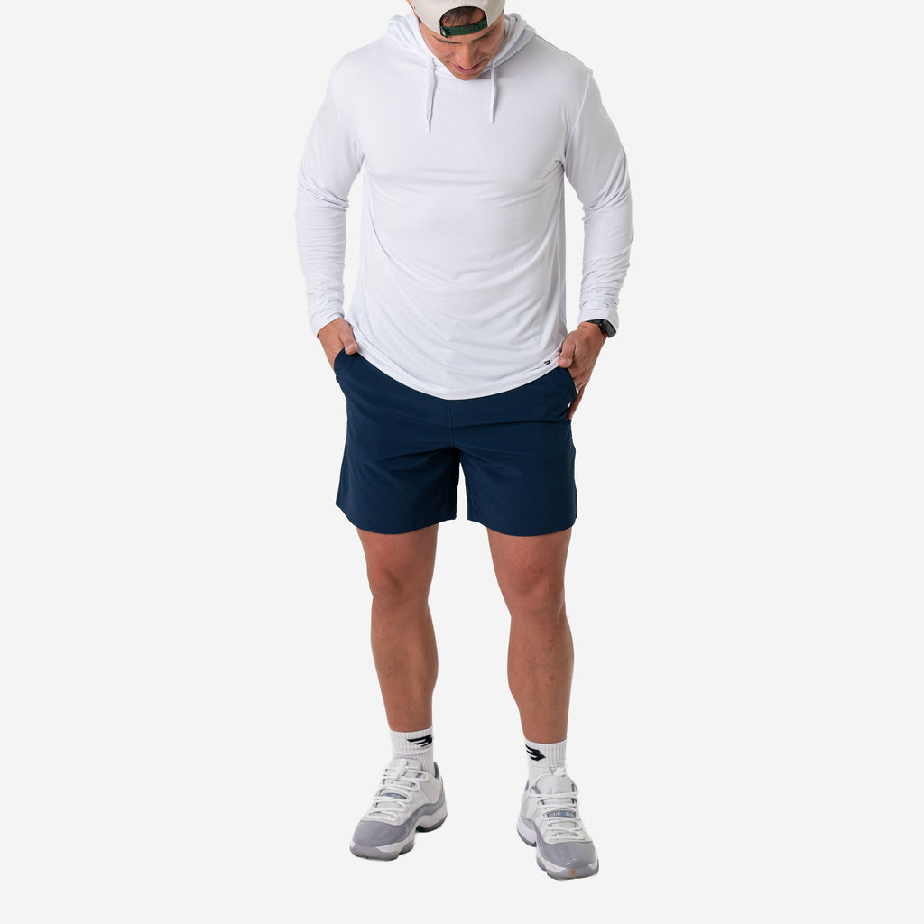 Everyday Short - Deep Water Navy - Mayan Pocket