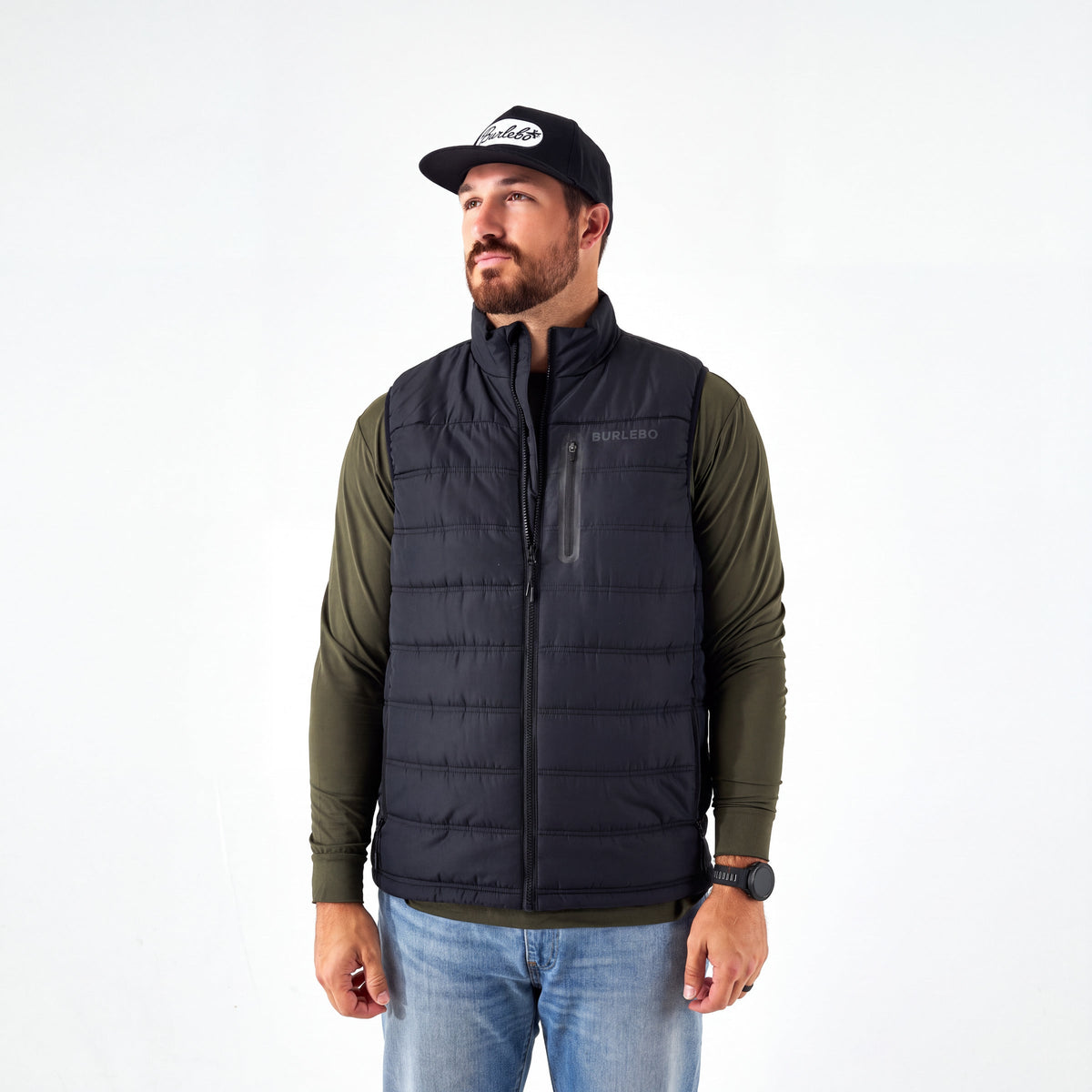 Puffer Vest - Black