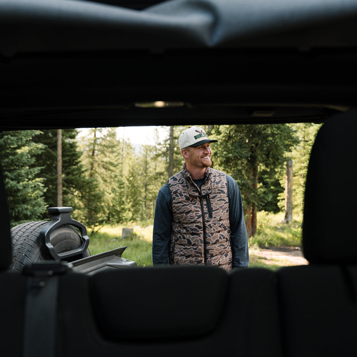 Puffer Vest - Gauge Camo