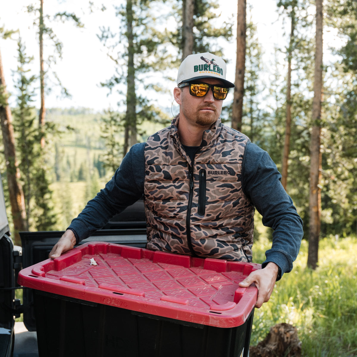 Puffer Vest - Gauge Camo