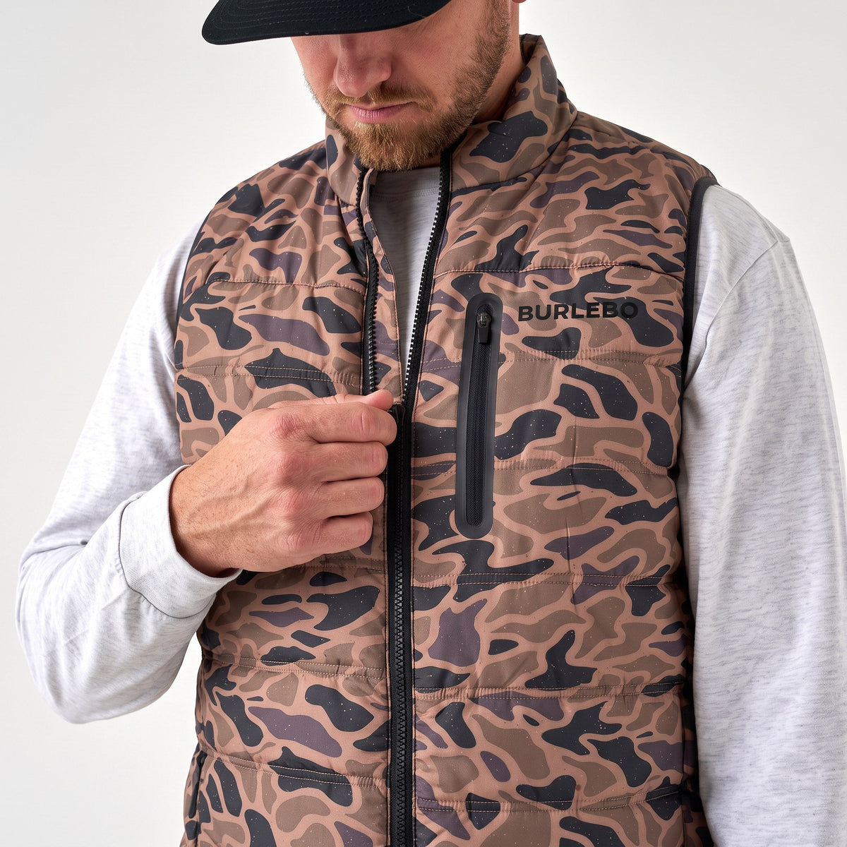 Puffer Vest - Gauge Camo