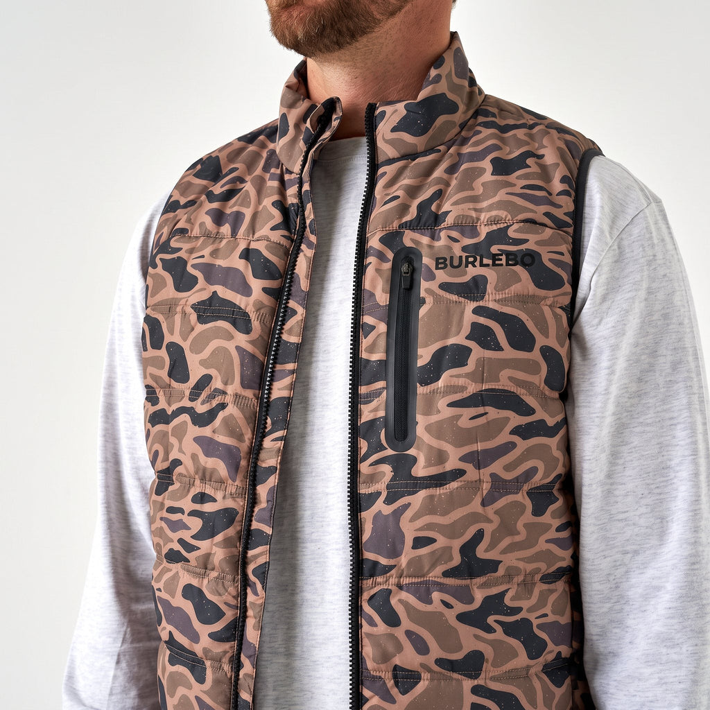 Puffer Vest - Gauge Camo