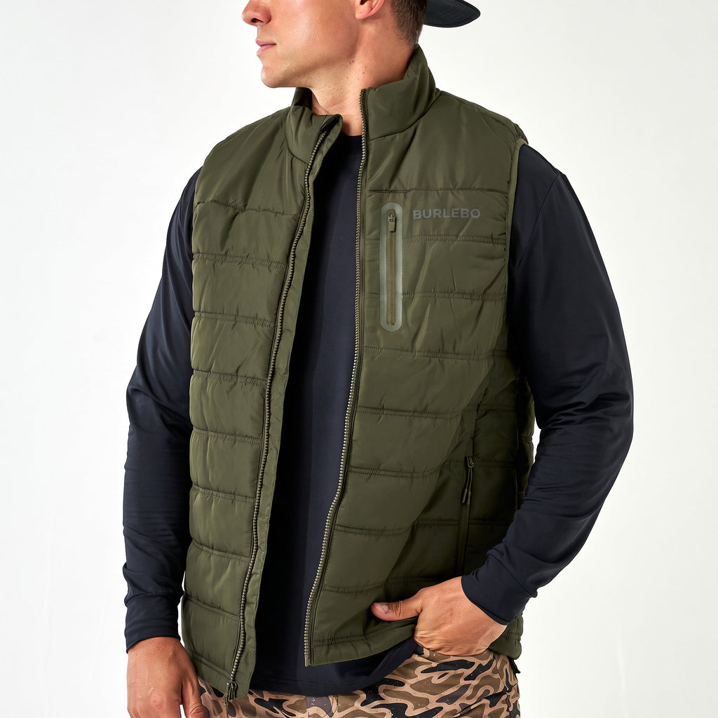 Puffer Vest - Mallard Green