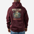 Fleece Hoodie - Field Companion - Maroon