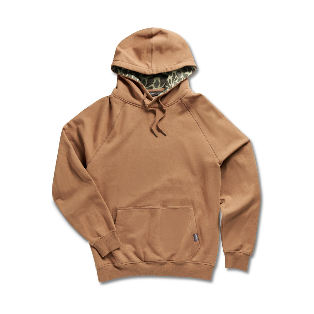 Fleece Hoodie - Heather Brown