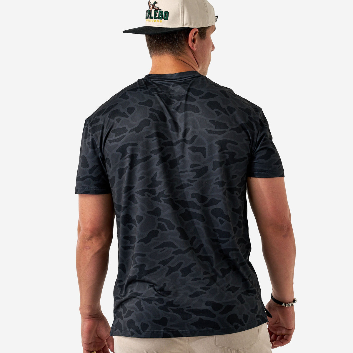 Go To Tee - Black Camo