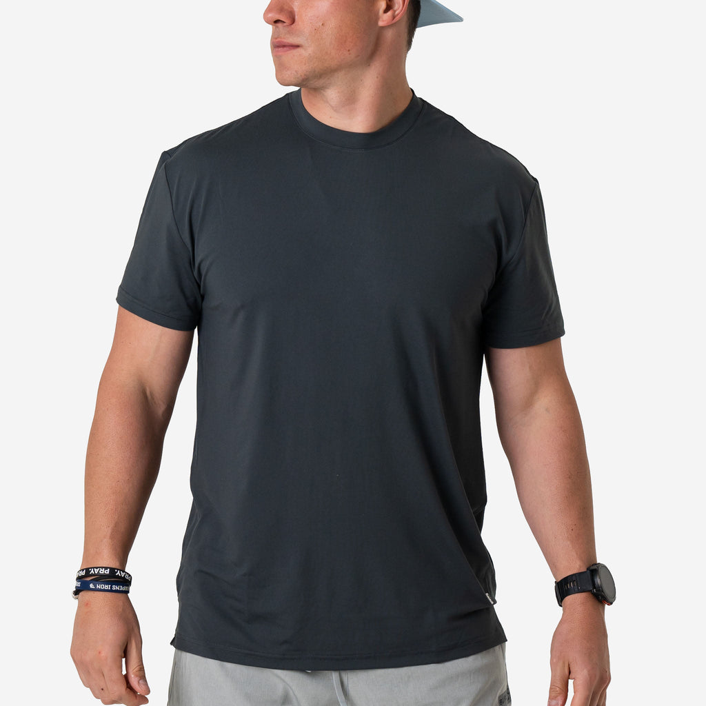 Go To Tee - Gun Metal Grey