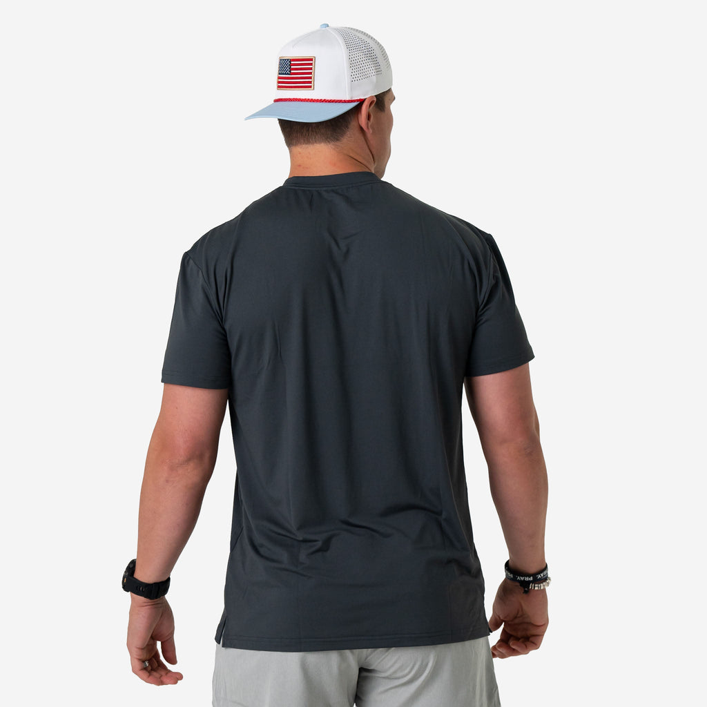 Go To Tee - Gun Metal Grey