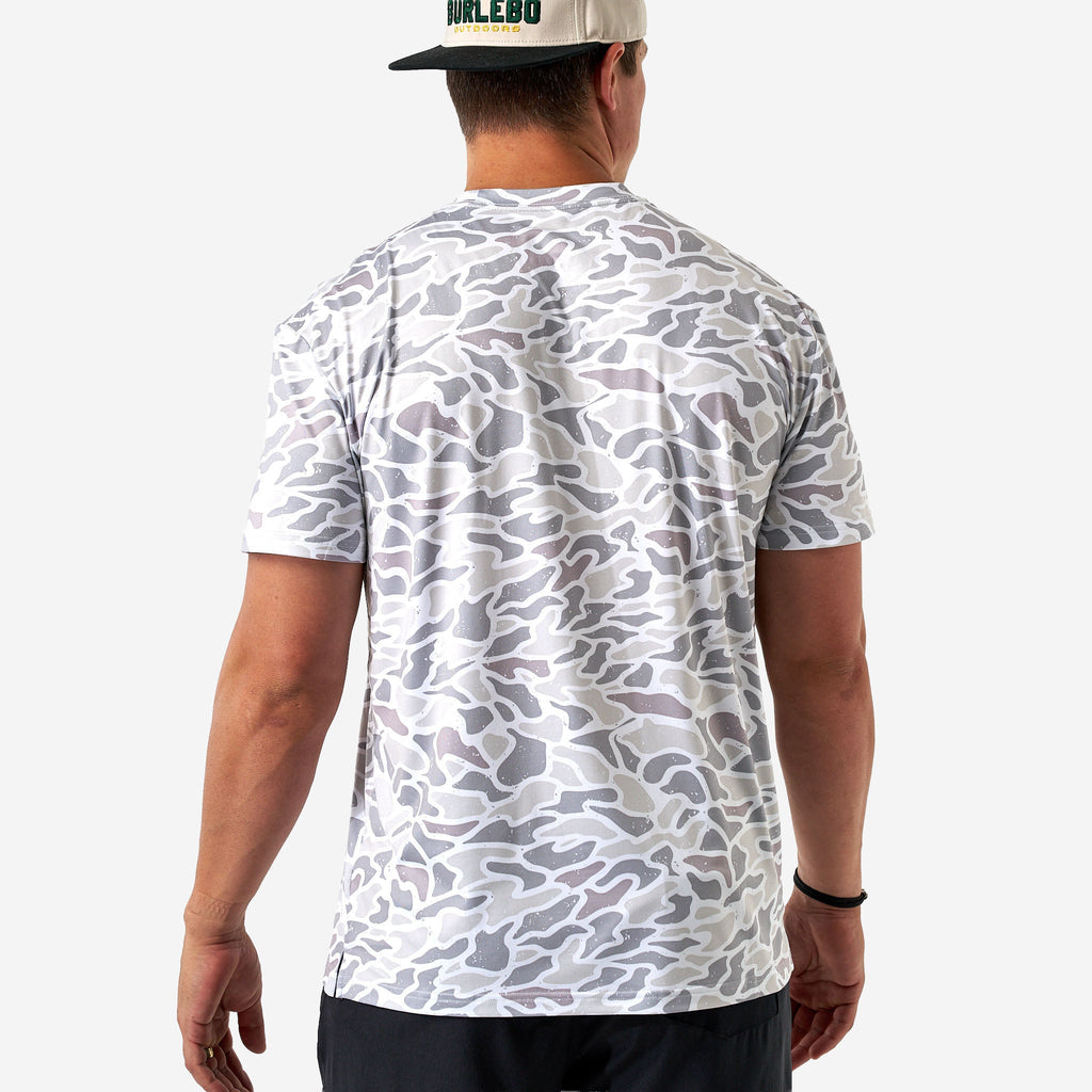 Go To Tee - White Camo
