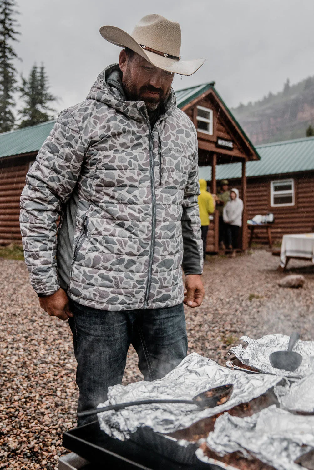 Puffer Jacket - Classic Deer Camo