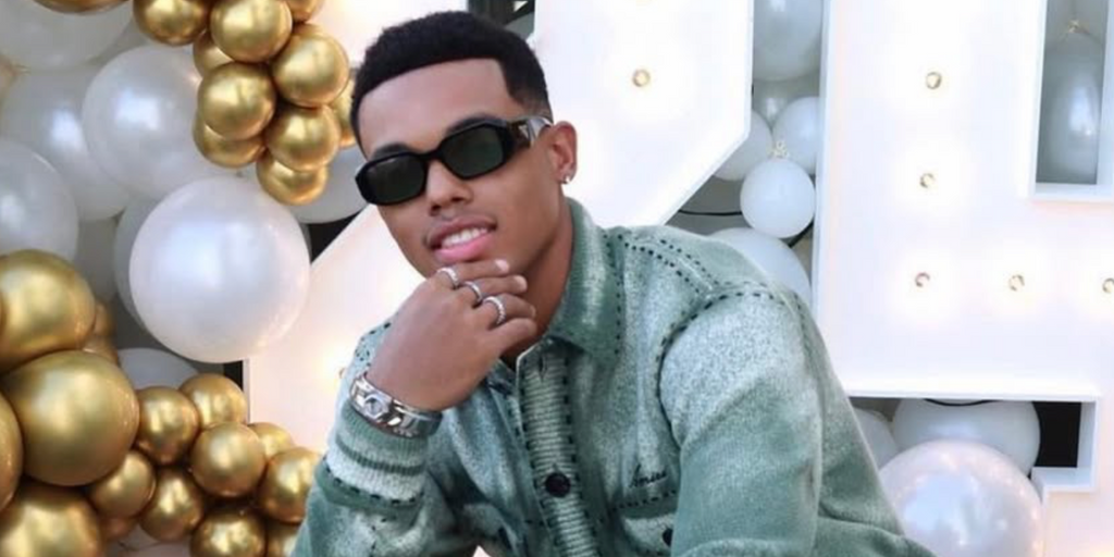 Prada PR 17WS 1AB5S0 Symbole Sunglasses - As Seen On Lamine Yamal & Travis Barker
