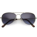 Kids Classic Slim Metal Teardrop Crossbar Small Aviator Sunglasses D021