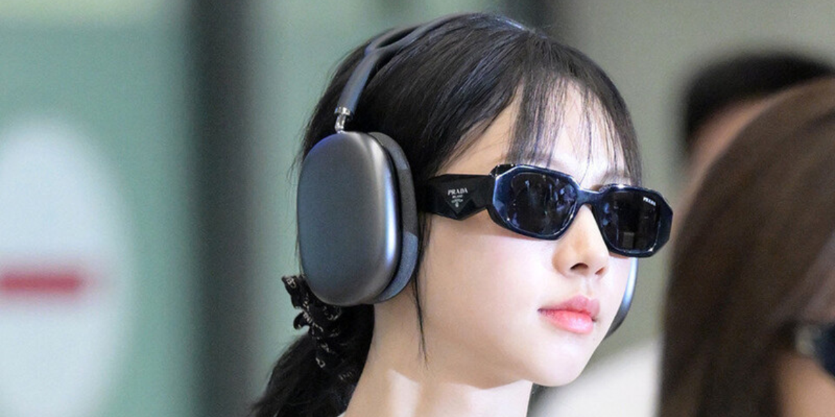 Prada PR 17WS 1AB5S0 Symbole Sunglasses - As Seen On Lamine Yamal & Travis Barker