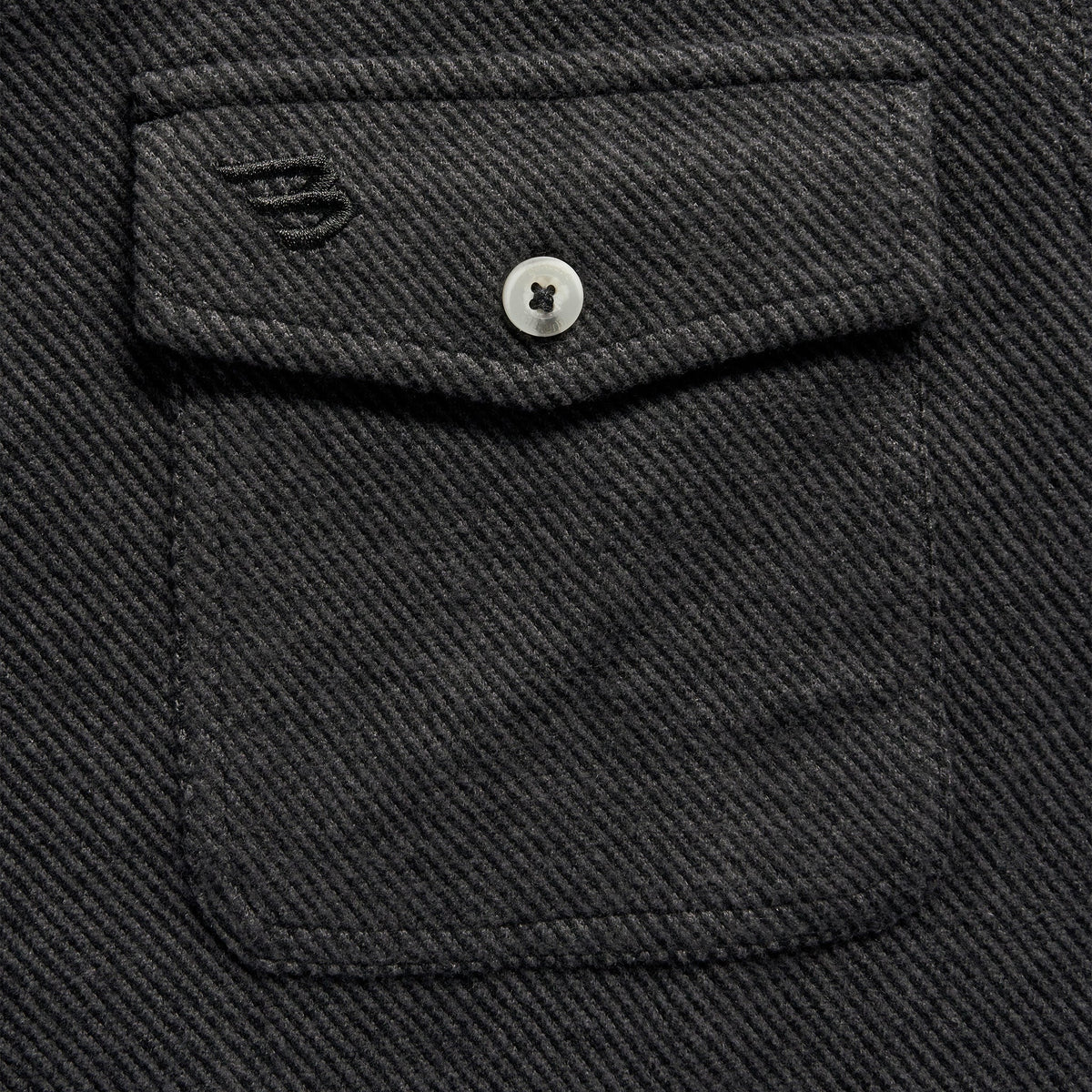 Long Sleeve -  Austin Shirt - Heather Black