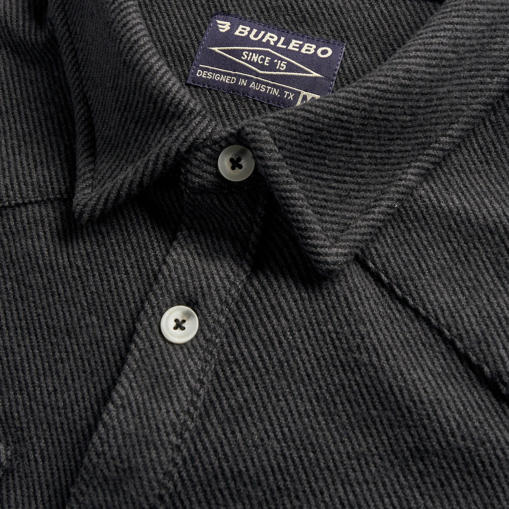 Long Sleeve -  Austin Shirt - Heather Black