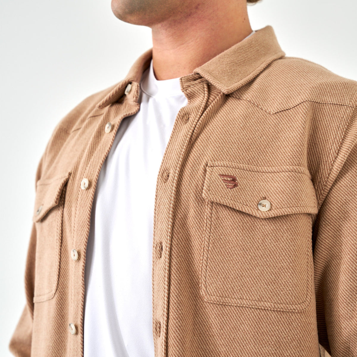 Long Sleeve - Austin Shirt - Khaki