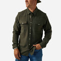Long Sleeve - Austin Shirt - Olive Green