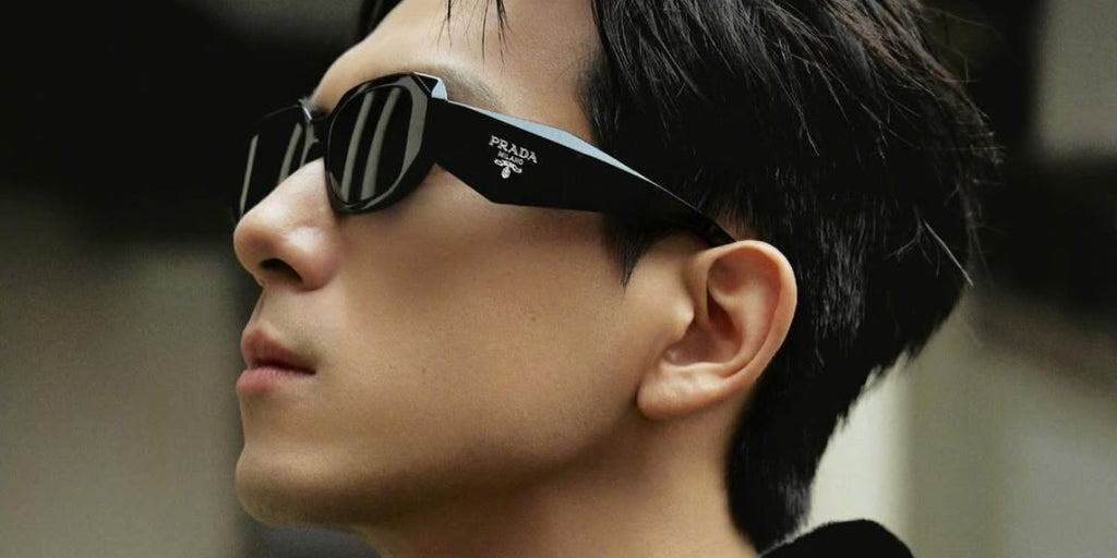 Prada PR 17WS 1AB5S0 Symbole Sunglasses - As Seen On Lamine Yamal & Travis Barker