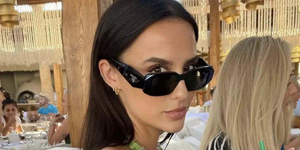 Prada PR 17WS 1AB5S0 Symbole Sunglasses - As Seen On Lamine Yamal & Travis Barker