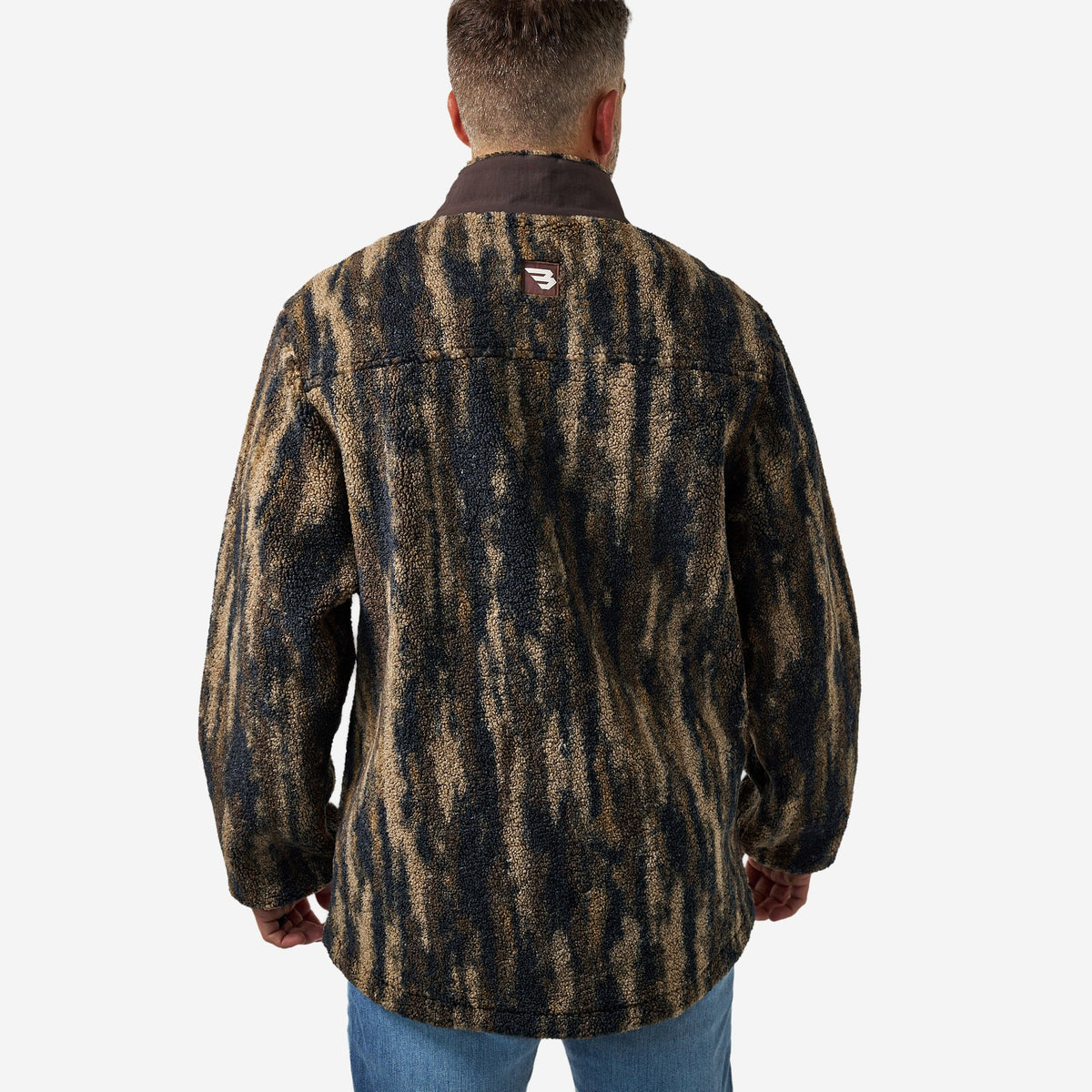 Sherpa - Quarter Zip - Midland Camo
