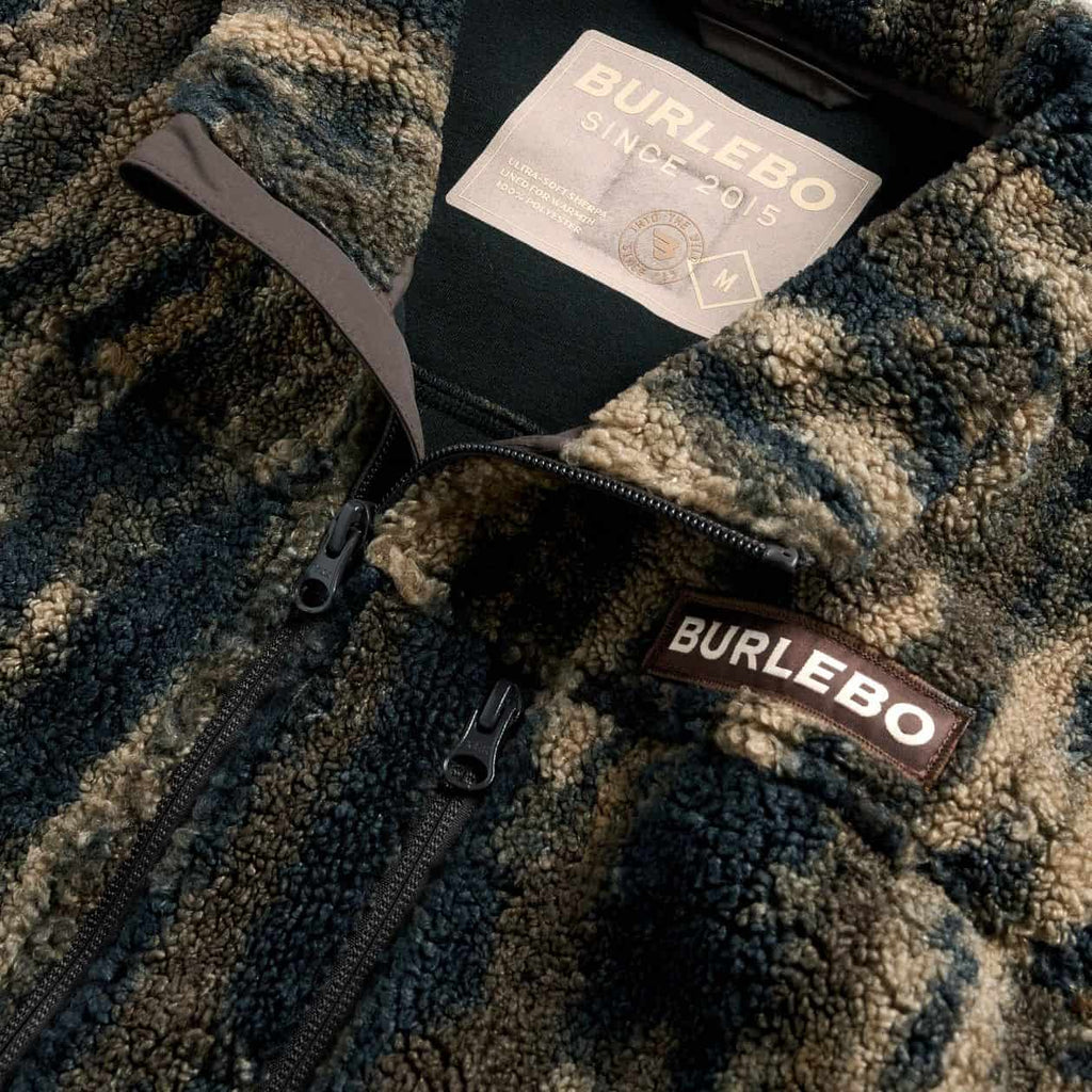 Sherpa - Quarter Zip - Midland Camo