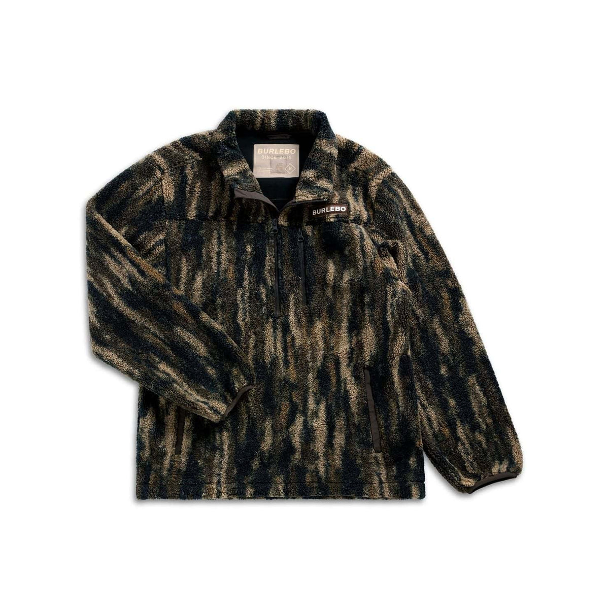 Sherpa - Quarter Zip - Midland Camo