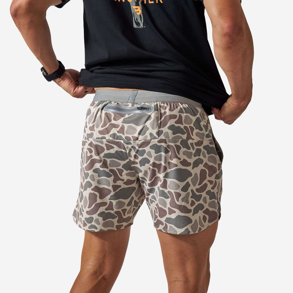 Mesh Training Shorts - Classic Deer Camo