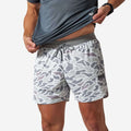 Mesh Training Shorts - White Camo